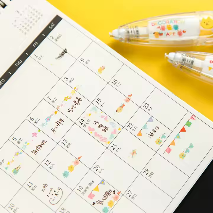 Creative Stationery Lace Correction Tape - Perfect for Girls' Diaries and Photo Albums