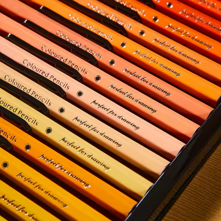 Explosive 12-Color Oil-Based Drawing Pencil Set - Perfect for Designers & Artists