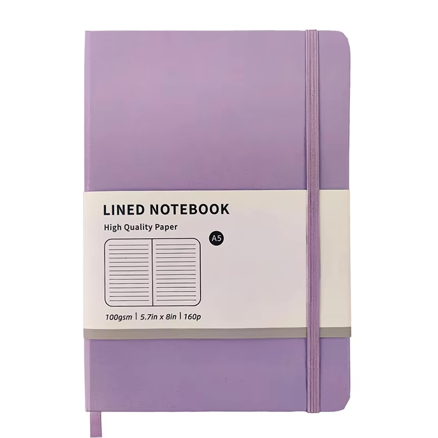 Macaron A5 Hardcover Strap Notebook - Minimalist & Creative Office Journal