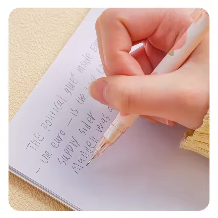 Creative Peach-Themed Erasable Automatic Pencil - Perfect for Students