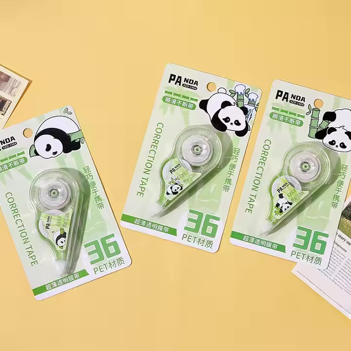 Cartoon Large-Capacity Correction Tape - Cute Stationery for Students