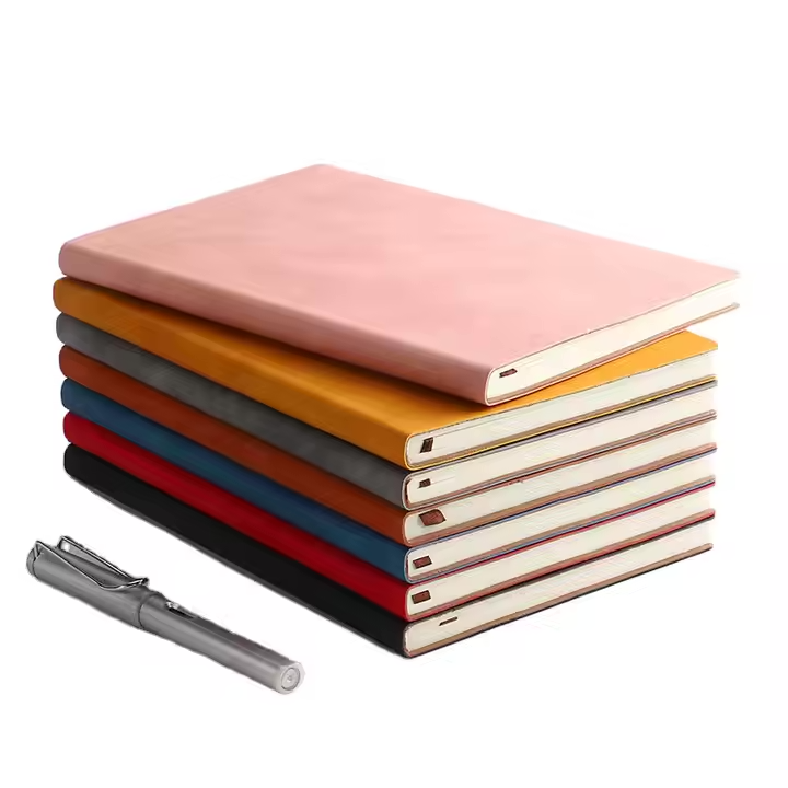 A5 Business Office Notebook - Soft Codex A6 Diary for School & Cute Stationery Lovers