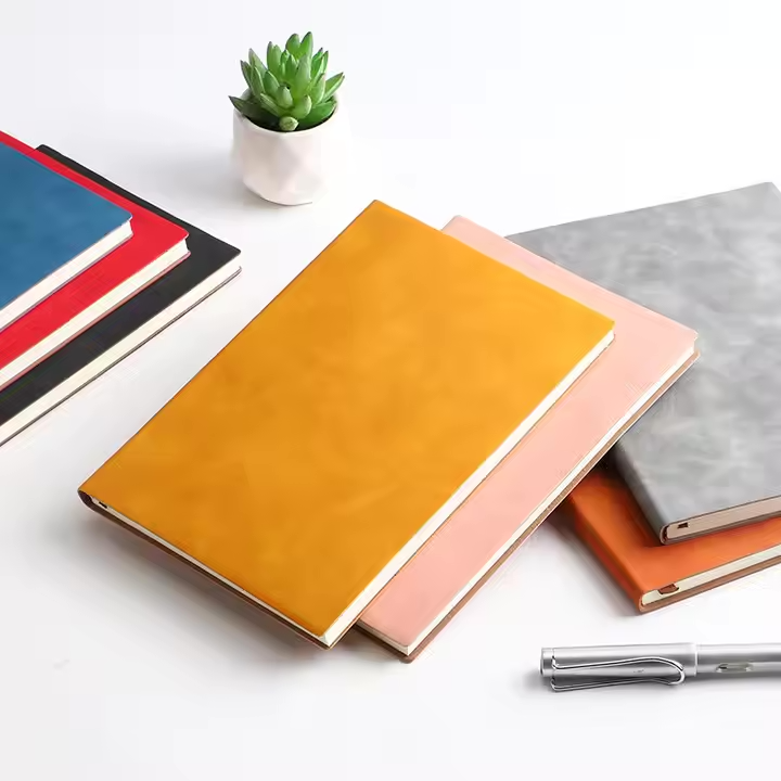 A5 Business Office Notebook - Soft Codex A6 Diary for School & Cute Stationery Lovers