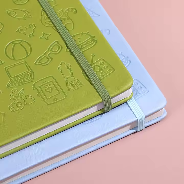 A6 Cute Cartoon Strap Notebook - Graffiti Diary & Notepad for Students