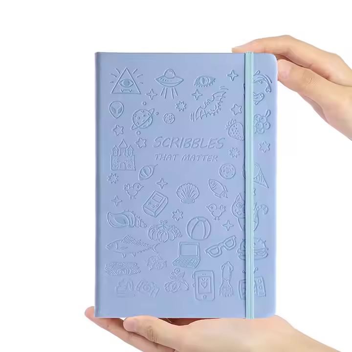 A6 Cute Cartoon Strap Notebook - Graffiti Diary & Notepad for Students