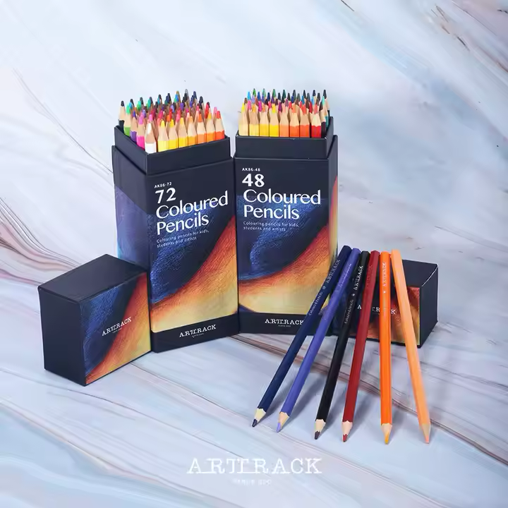 Explosive 12-Color Oil-Based Drawing Pencil Set - Perfect for Designers & Artists