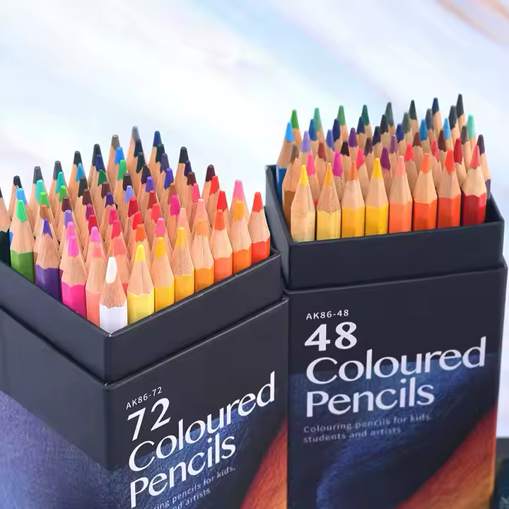 Explosive 12-Color Oil-Based Drawing Pencil Set - Perfect for Designers & Artists