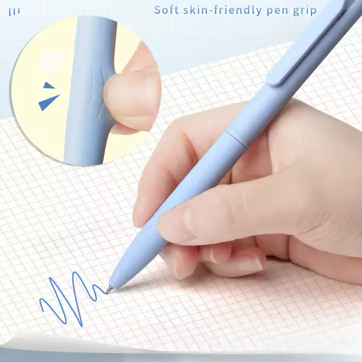 Morandi Color Gel Pen Set - Quick-Drying High-Value Markers for Students & Note-Taking
