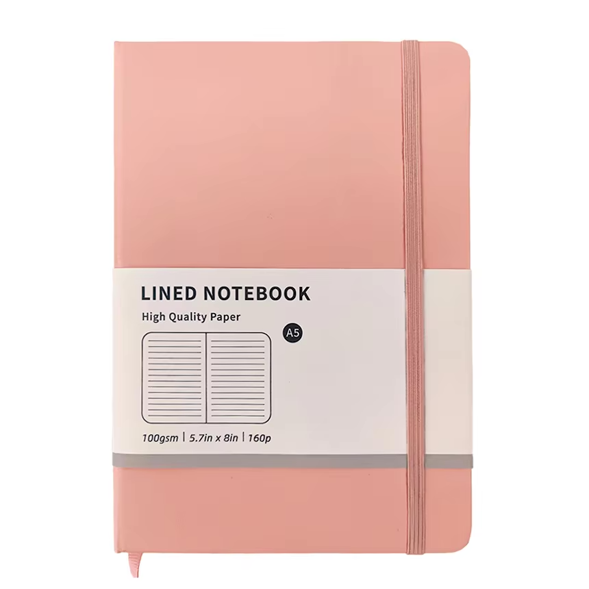 Macaron A5 Hardcover Strap Notebook - Minimalist & Creative Office Journal